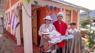 Arequipa: Entregan “casitas calientes” para familias de zonas altoandinas