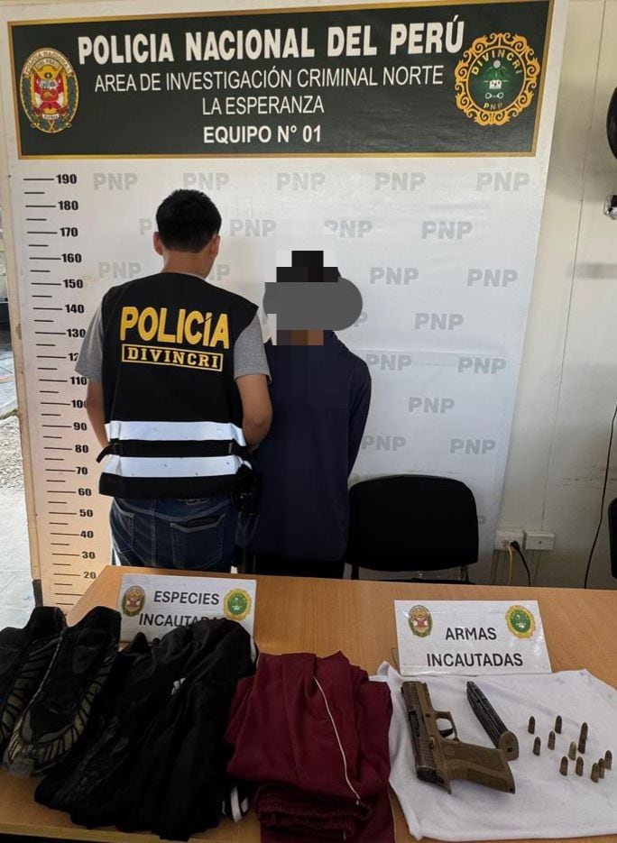 Trujillo: Menor de 12 años intervenido por tentativa de homicidio