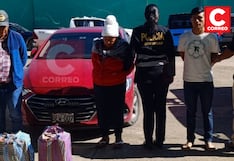 Huancayo: Abuelos detenidos cuando metían 29 kilos de droga a su vivienda en Chilca