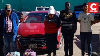 Huancayo: Abuelos detenidos cuando metían 29 kilos de droga a su vivienda en Chilca