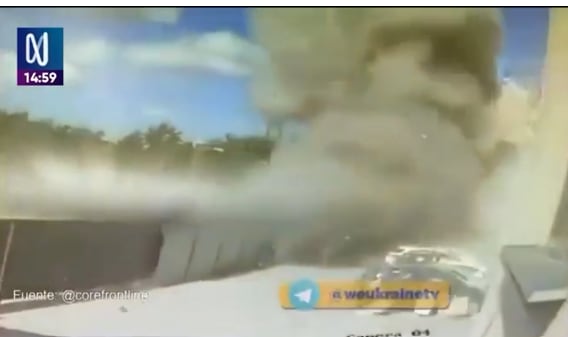 La capital ucraniana sufrió daños en viviendas y un canal de televisión, mientras el Reino Unido anunció un nuevo paquete de asistencia militar para reforzar la defensa del país.