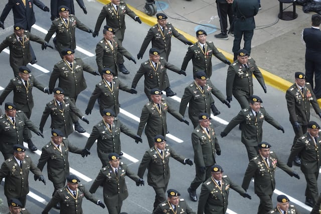 Gran Parada Militar en la Av. Brasil. Fotos: Julio Reaño /@photo.gec