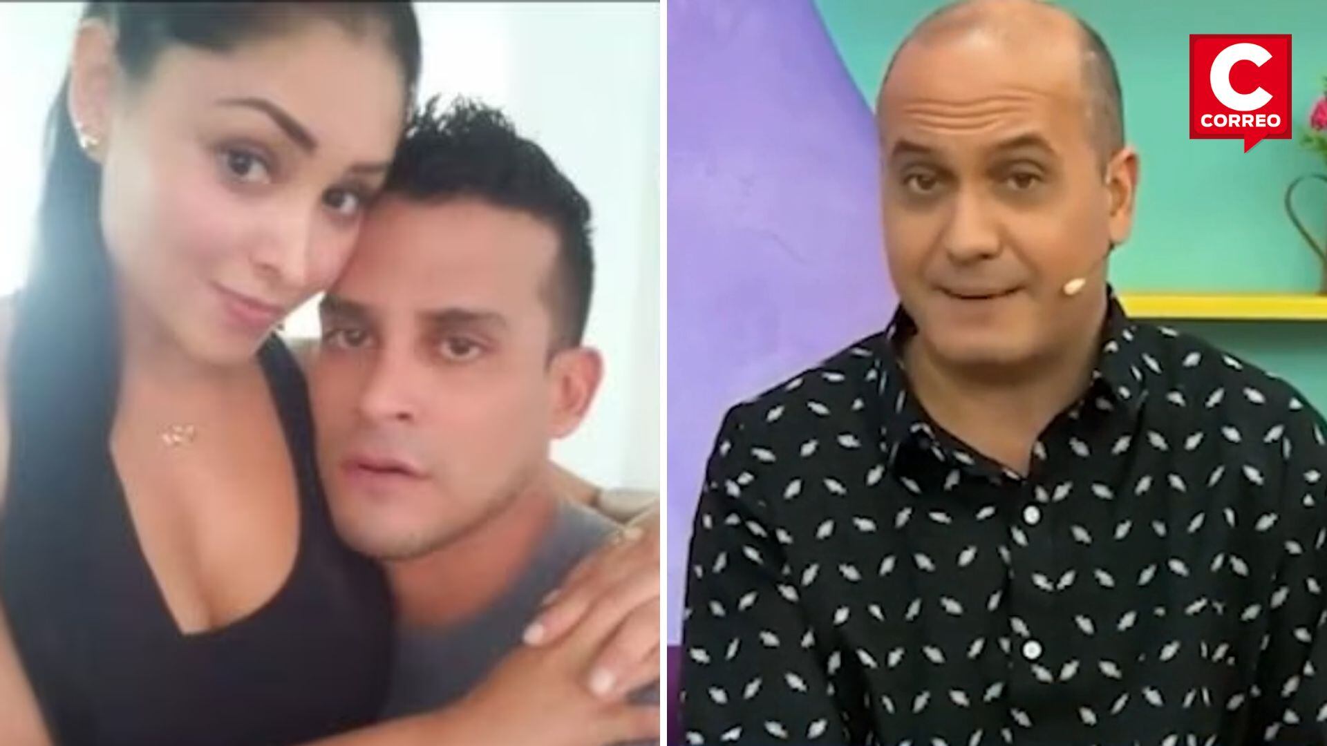 Metiche se disculpa con Pamela y Christian Domínguez