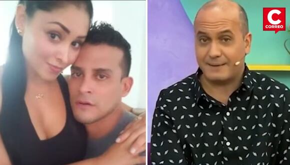 Metiche se disculpa con Pamela y Christian Domínguez