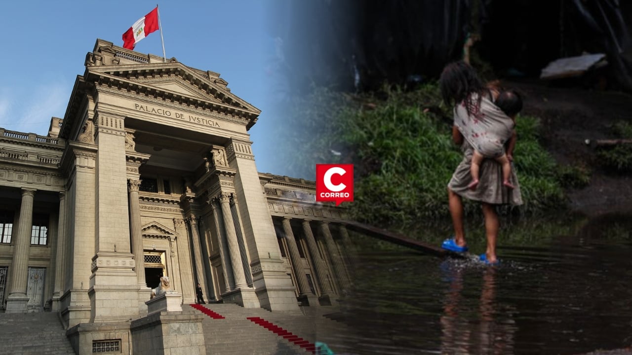 Poder Judicial se pronuncia tras informe de 800 casos de abuso sexual sin sentencia en Condorcanqui. Composición: Diario Correo.