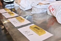 Incautan 24 kilos de oro valorizados en U$2.5 millones en operativo contra minería ilegal
