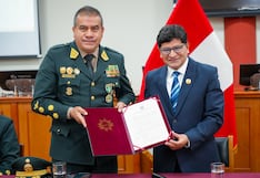Distinguen con diploma de honor al comandante general de la Policía Nacional del Perú