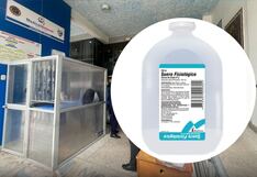 Cusco: Incautan más de 500 botellas de suero fisiológico presuntamente mal elaborado