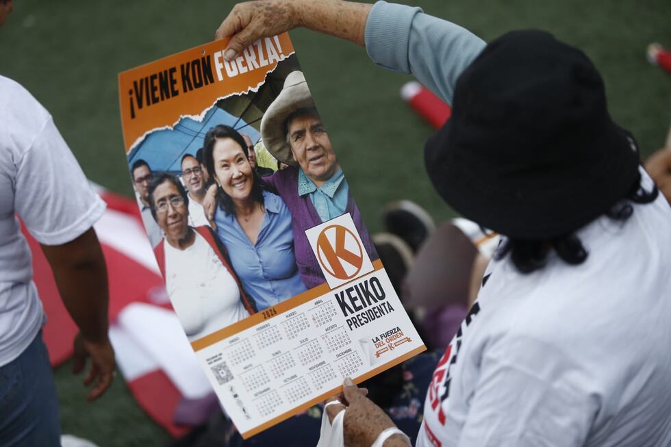 Cierre de campaña de Keiko Fujimori