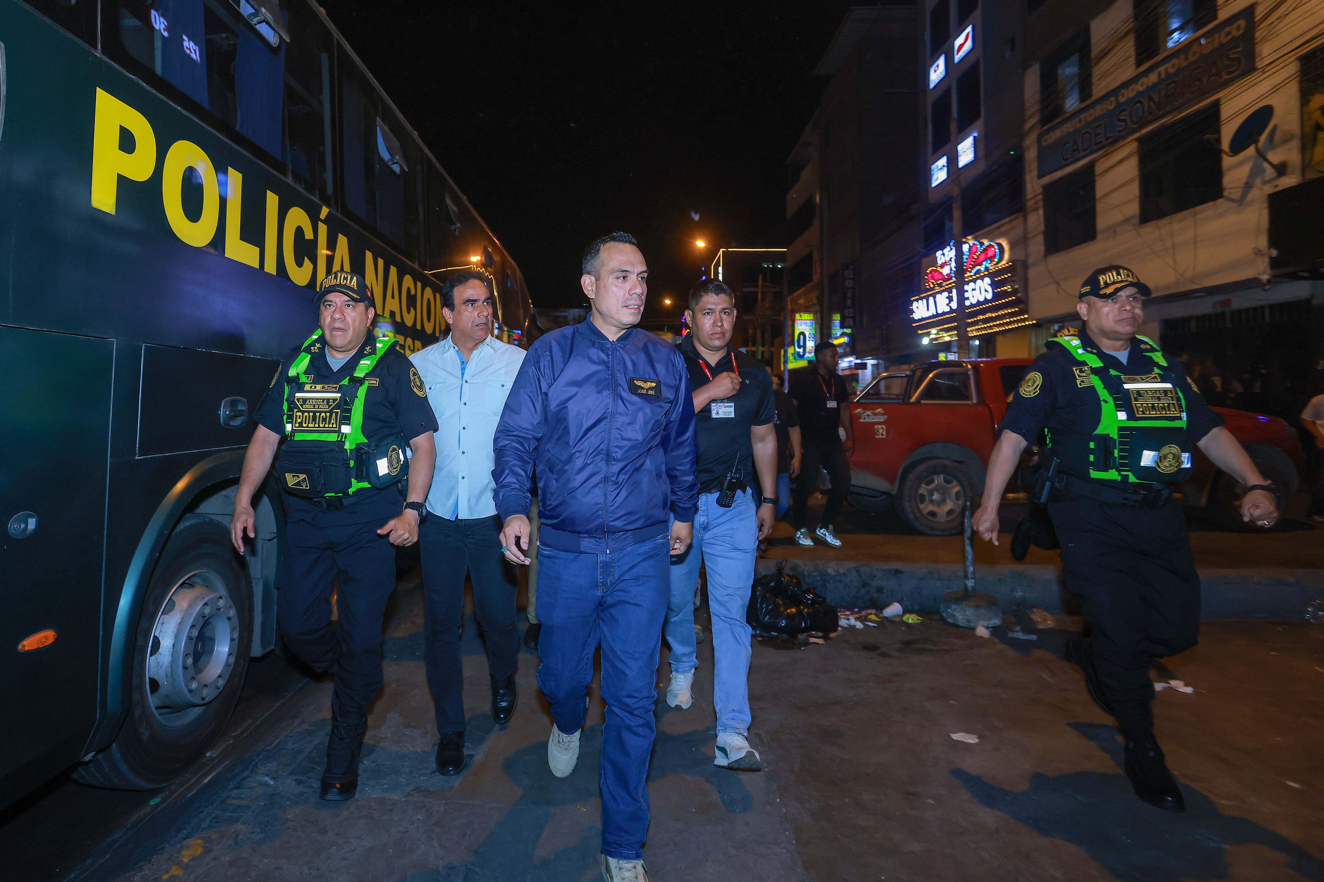 Las acciones incluyeron supervisión policial, intervenciones en viviendas y control territorial en zonas de Lima Norte. FOTO: PRESIDENCIA