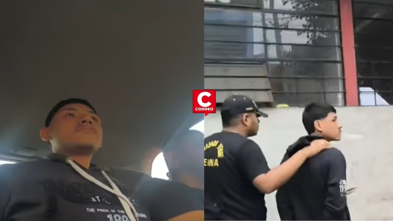 Joven detenido en La Victoria responde tras robar un celular : “Es fácil decir ‘trabaja’, pero uno también se cansa”. Composición: Diario Correo.