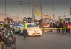 Asesinan a conductor en Los Olivos: sicario lo atacó a balazos en plena vía congestionada