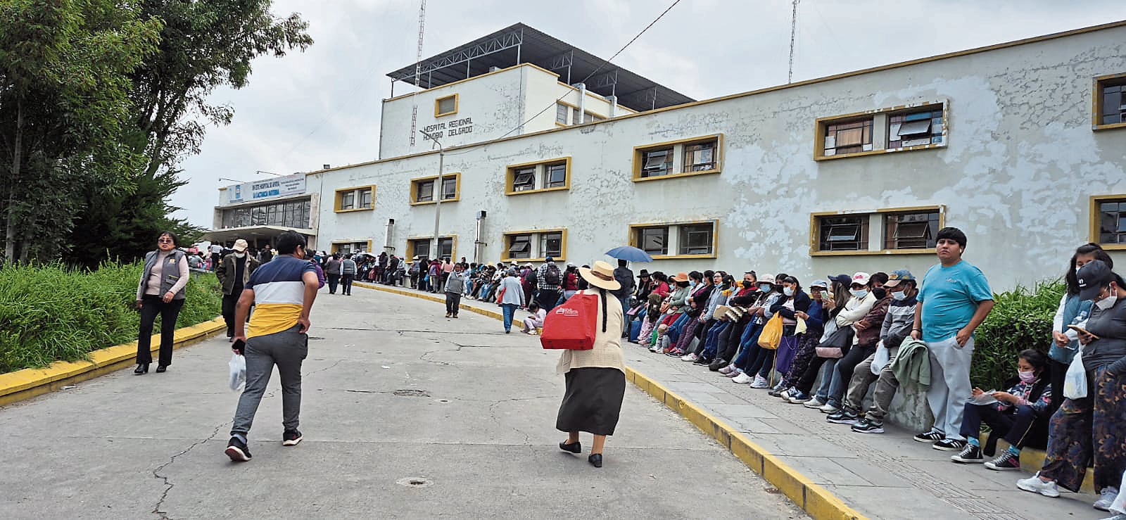 Citas virtuales en hospital Honorio Delgado. Foto: GEC.