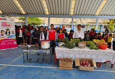 Ica: Wasi Mikuna y Municipalidad de Huancano complementan desayunos escolares con alimentos frescos