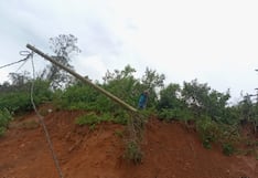 Piura: Lluvias intensas provocan caída de postes eléctricos y restringen servicio en zonas de Huarmaca