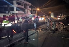 Triple choque en Cusco deja tres adolescentes fallecidos y varios heridos