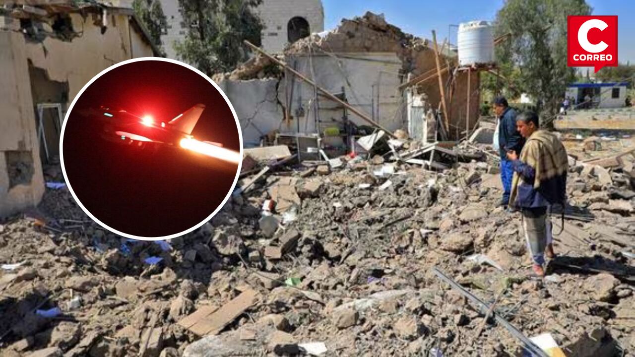 Estados Unidos e Inglaterra habrían bombardeado Yemen, según rebeldes.