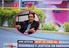 Se intensifican secuestros y extorsiones con uso de explosivos: Jaime Antezana dice “solo SL hacía eso”