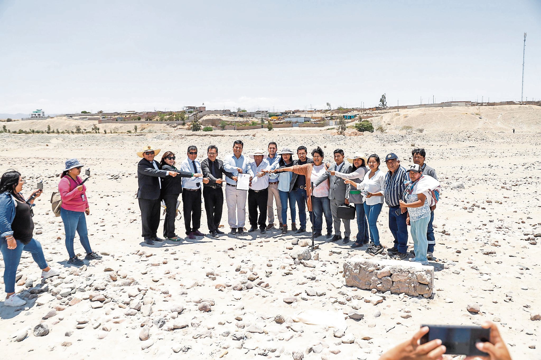 Priorización del colegio Gran Unidad Escolar de Majes se dio en el 2024. Foto: Consejo Regional de Arequipa.