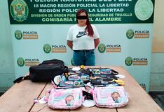 Intervienen a tres mujeres acusadas de hurtar productos de tiendas en Trujillo