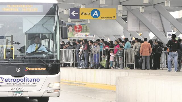 El Metropolitano planea atender a 100 mil pasajeros más en este año