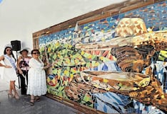 En Piura inauguran mosaico en homenaje al artista Franco Domenack
