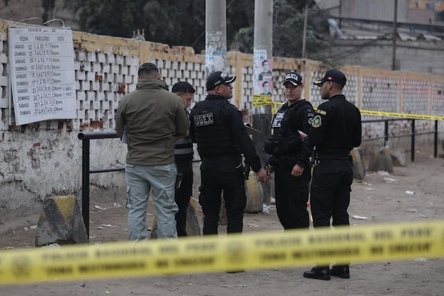 Hallan granada de guerra y mensaje extorsivo frente al penal Castro Castro en San Juan de Lurigancho (Foto: GEC)