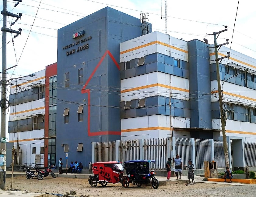 Menor herido fue llevado a centro de salud San José.