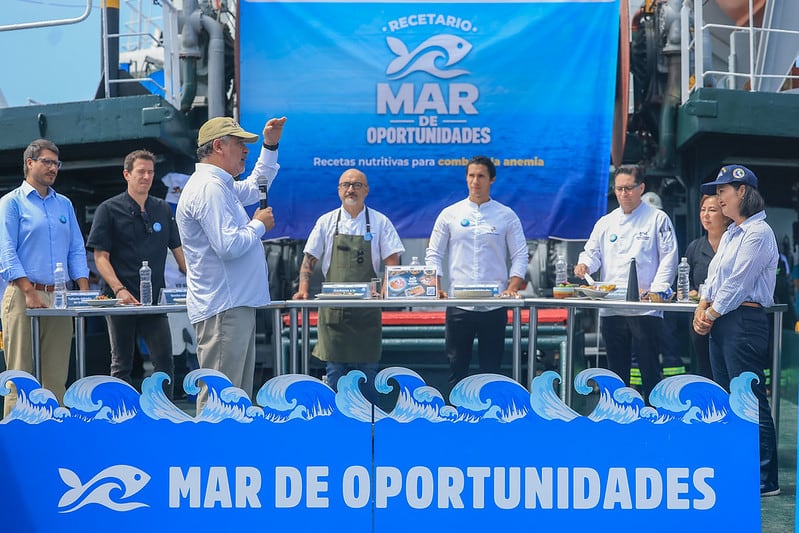 Lanzan recetario "Mar de oportunidades". (Foto: Presidencia)
