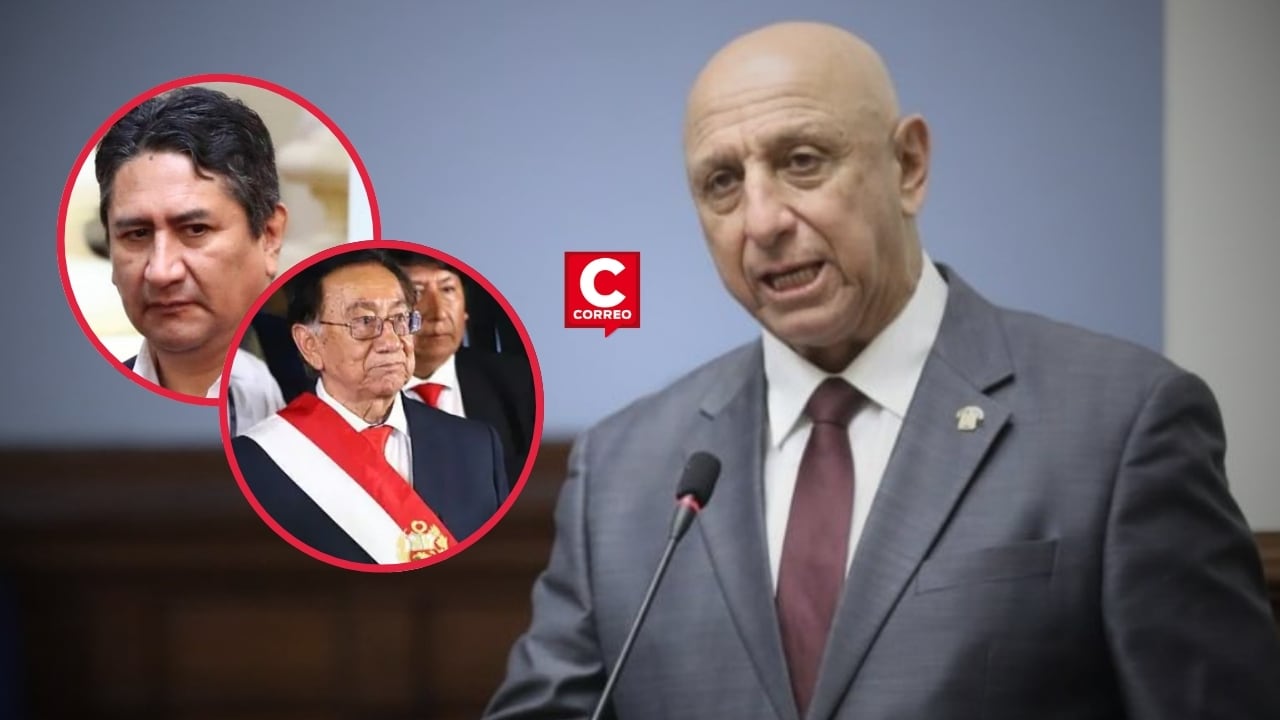 José Cueto cuestiona que Balcázar no hable con Cerrón: “No lo considero creíble”. Composición: Diario Correo.