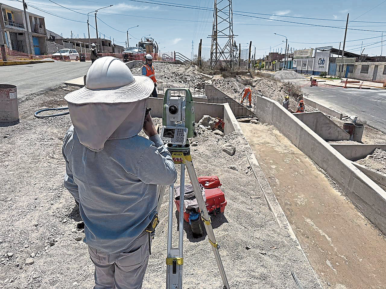 Trabajos en la provincia de Arequipa. Foto: GEC.