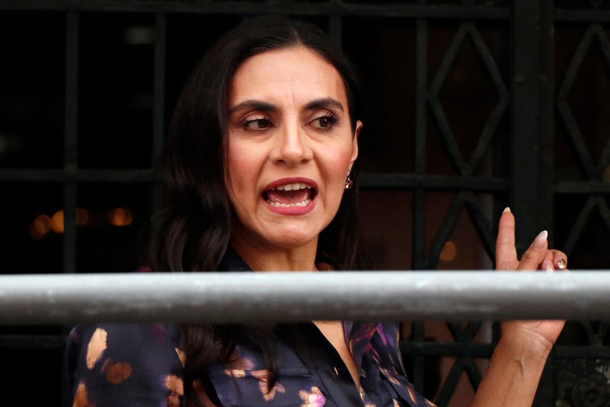 La vicepresidenta de Ecuador, Verónica Abad. (Foto: Galo Paguay / AFP)
