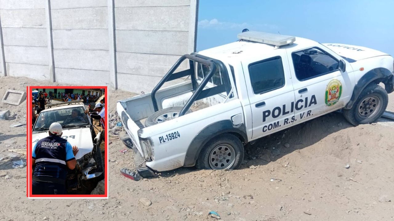 Personal de Seguridad Ciudadana de Virú acudió para brindar apoyo. Las causas del incidente aún son materia de investigación.