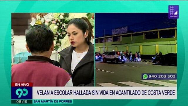 Padres de menor hallada sin vida en la Costa Verde piden exhaustiva investigación (VIDEO)