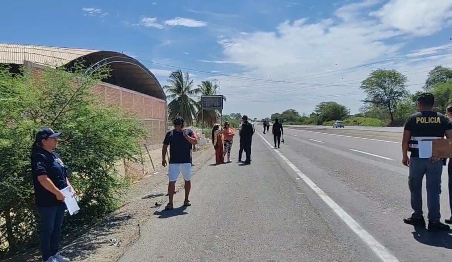 Conductor sigue con detención preliminar.