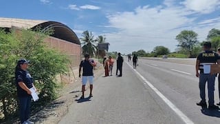 Conductor sigue con detención preliminar por accidente en la vía Piura-Chiclayo