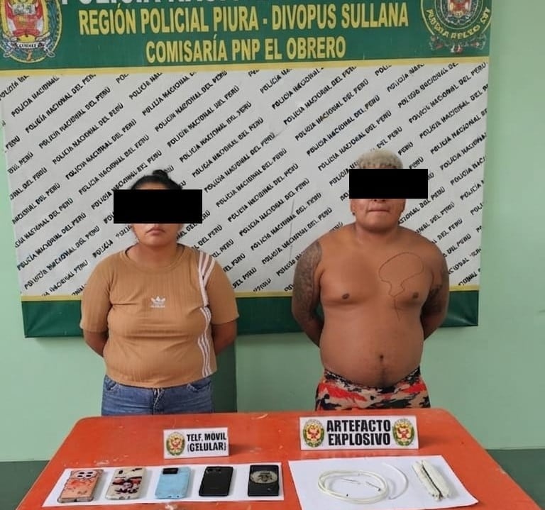 Policía detiene a presuntos implicados en extorsiones en Sullana