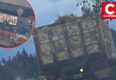 Intervienen camión de la Municipalidad de Huancayo arrojando desmonte en el río Mantaro