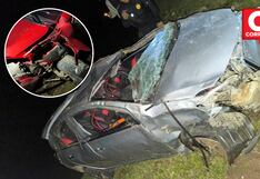 Huancavelica: Auto vuelca tras triple choque en camino hacia Acobamba