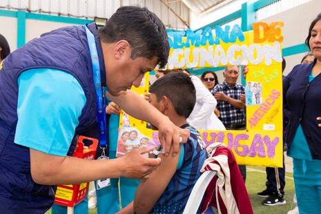 La Libertad: Extienden la semana de vacunación para cerrar brechas de inmunización