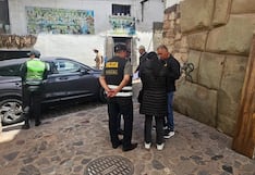 Liberan a acusada de pintar muro inca en pleno Centro Histórico de Cusco