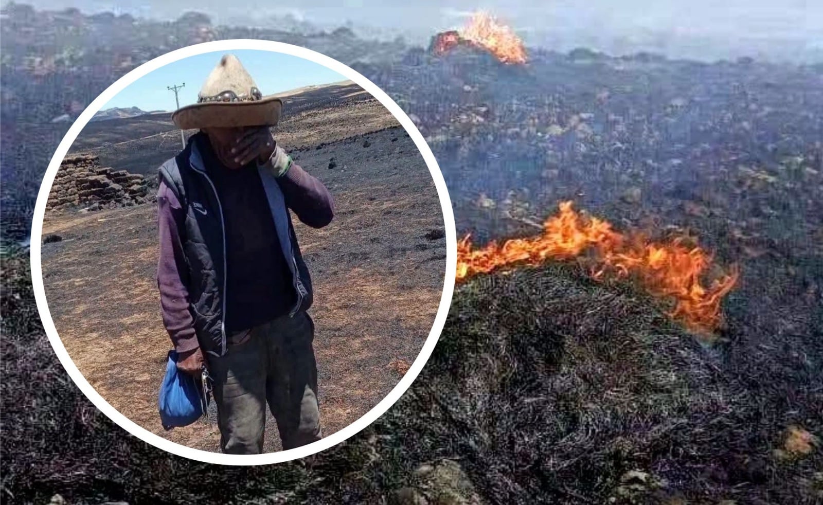 Sube a ocho los fallecidos por incendios forestales en Cusco