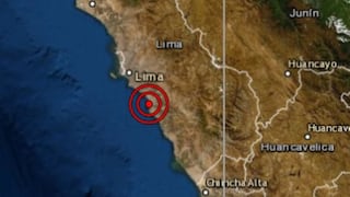 Sismo de magnitud 3.5 remeció Mala esta noche, según el IGP