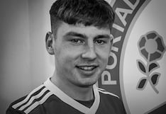Futbolista norirlandés Callum McVeigh falleció a los 23 años en trágico accidente en Navidad