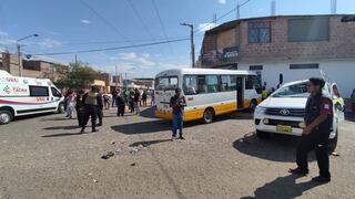 Tacna: Choque de bus y camioneta deja más de 10 personas heridas