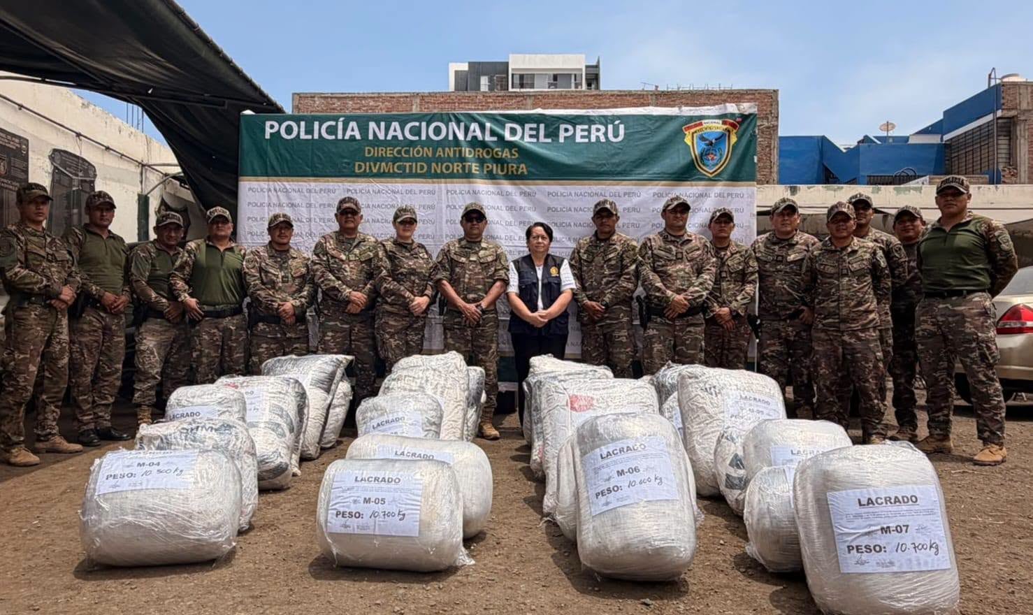 Operativo se ejecutó en el distrito de Chugay, en la provincia de Sánchez Carrión. (Foto: PNP)