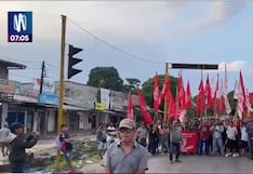 Iquitos mantiene paro regional de 72 horas por alza de combustibles