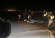 Pisco: hombre fallece tras ser arrollado varias veces en la carretera que va a Paracas