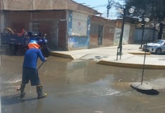 Piura: Retiran piedras, cartones y palos de las redes de alcantarillado en Castilla