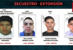 PNP revela a los principales cabecillas de mafias de extorsión, secuestro y sicariato en Lima